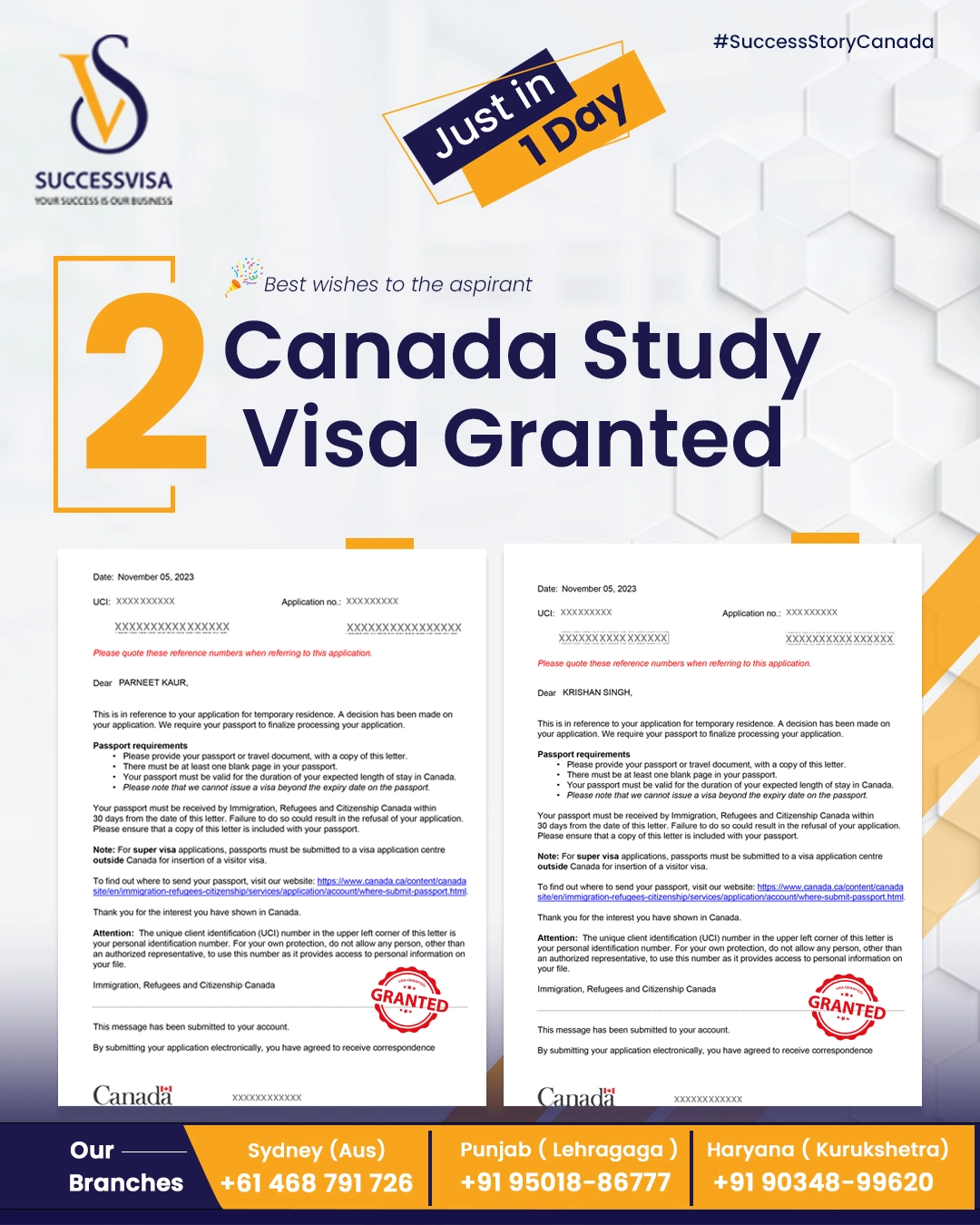 Canada Success Stories 07 Nov