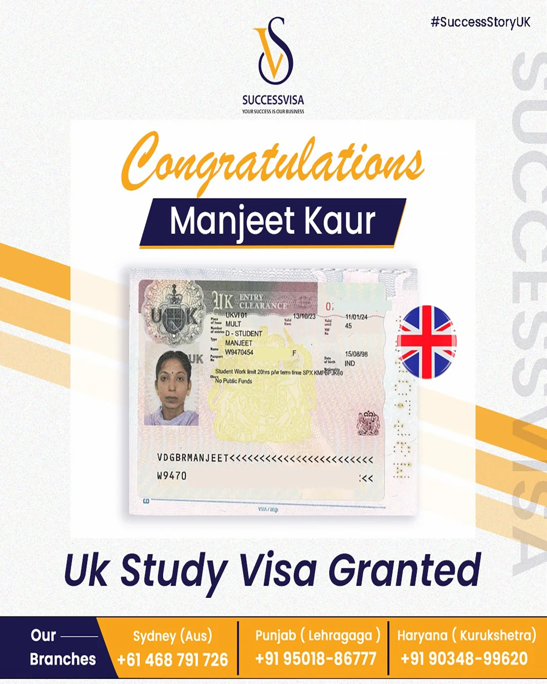 Uk Visa Granted 21